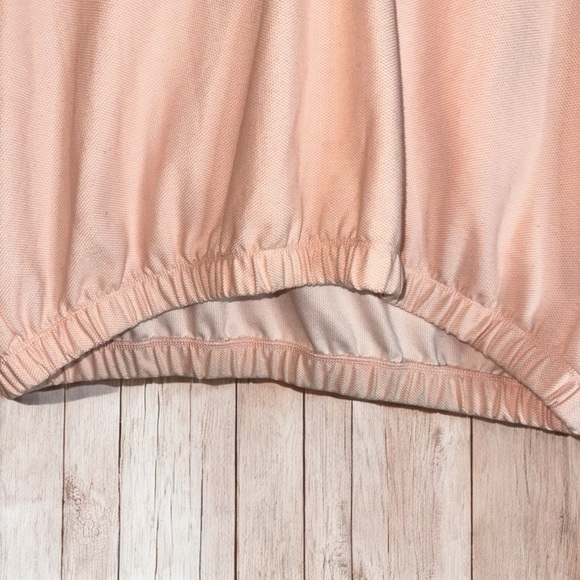 Nike light pink pique cropped polo - XXL (F10) - Picture 3 of 5